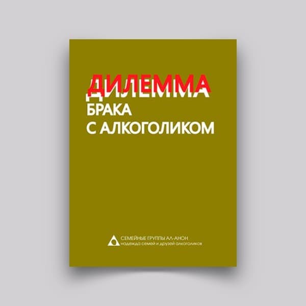 Обложка книги «Дилемма брака с алкоголиком»